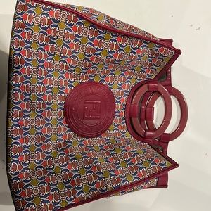 Fendi cloth bag with additional strap